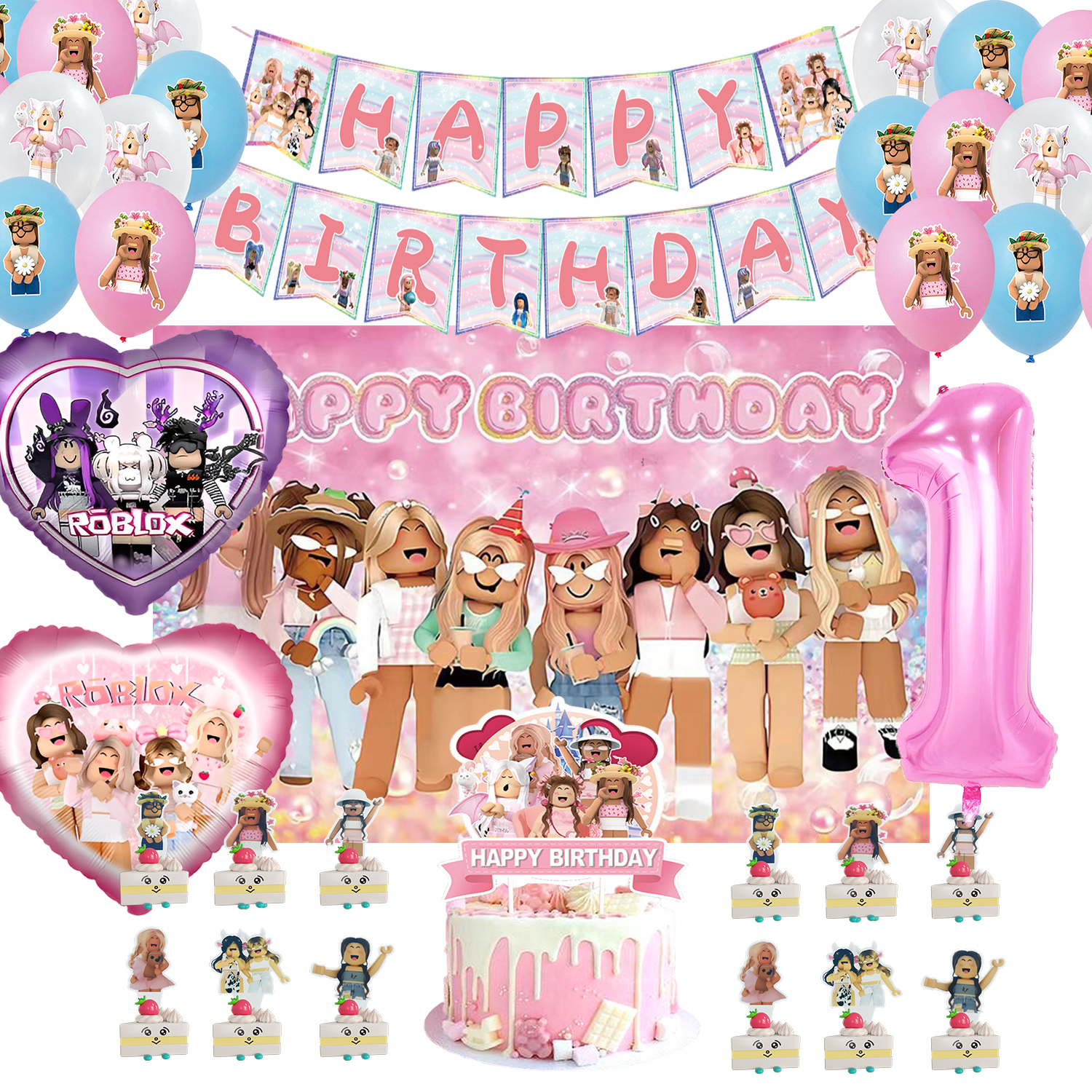 ROBLOX Birthday Party Decorati - Party Games In Roblox recensie en prijs